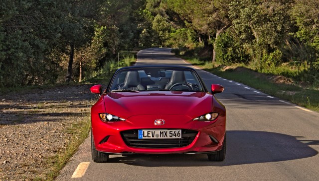 Frontalansicht des 2015 Mazda MX-5