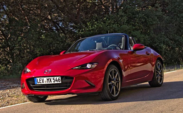 Mazda MX-5 ND in Katalonien, Spanien